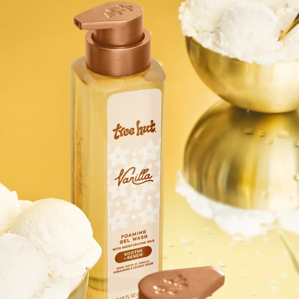 TREE HUT Vanilla Foaming Gel Wash (New Pump) 532ml - Гель для душу - фото №2 TREE HUT Vanilla Foaming Gel Wash (New Pump) 532ml - Гель для душу - фото №2